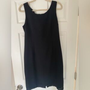 Elegant Black Sleeveless Dress
